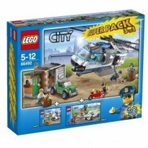 Lego City 66492 Super Pack 3 En 1 Police