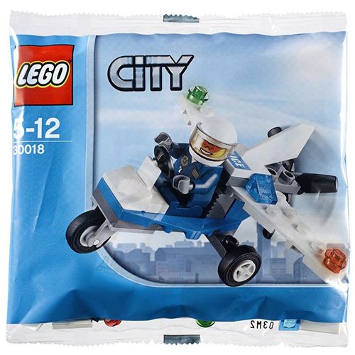 LEGO City - L'avion de police (Polybag)