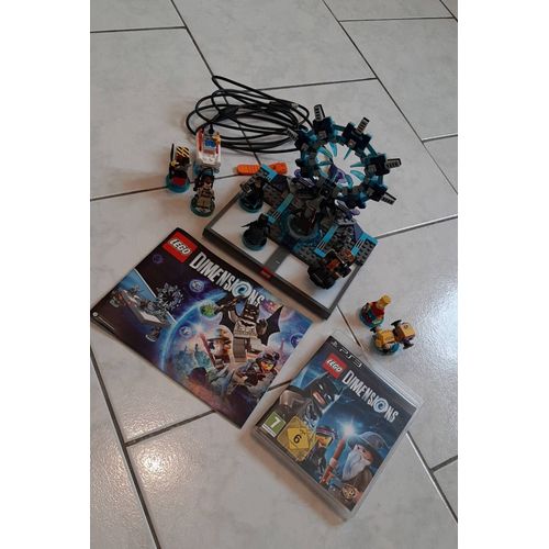 Lego dimension ps3 complet avec notice sans boîte + personnages Simpson et ghostbuster Rakuten