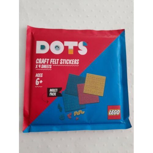 LEGO Dots craft felt stickers x 4 sheets