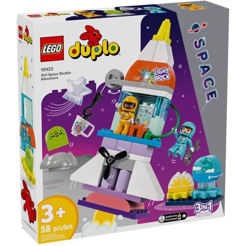 LEGO DUPLO - L'aventure en navette spatiale 3-en-1