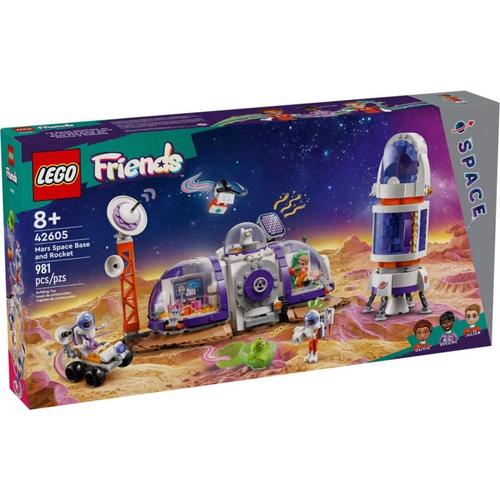 Lego Friends - La Station Spatiale Martienne Et La Fuse
