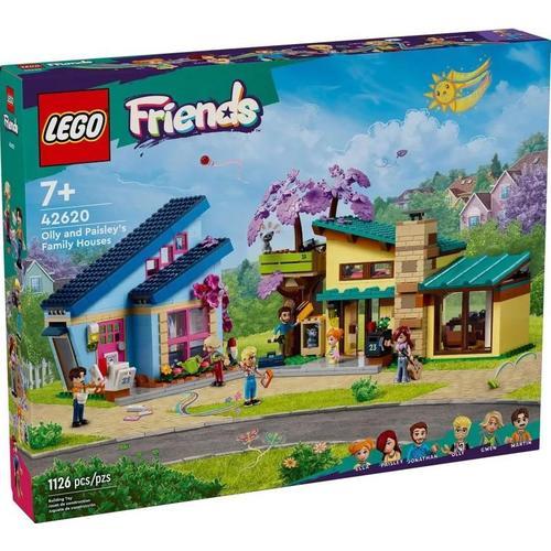 Lego Friends - Les Maisons Familiales D'olly Et De Paisley