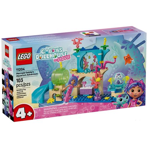 LEGO Gabby's Dollhouse - Les aventures aquatiques de Gabby-sirne