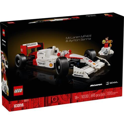 Lego Icons - Mclaren Mp4/4 & Ayrton Senna