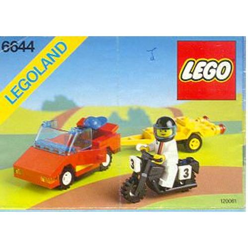 Lego Legoland 6644 - Voiture + Moto + Figurine Vintage Road Rebel