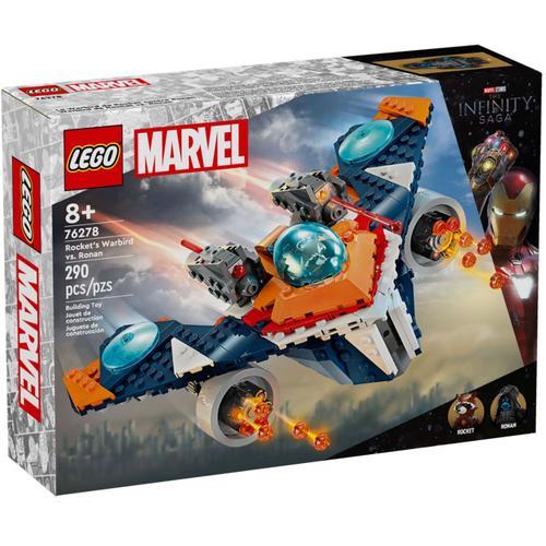 Lego Marvel - Le Vaisseau Spatial De Rocket Contre Ronan