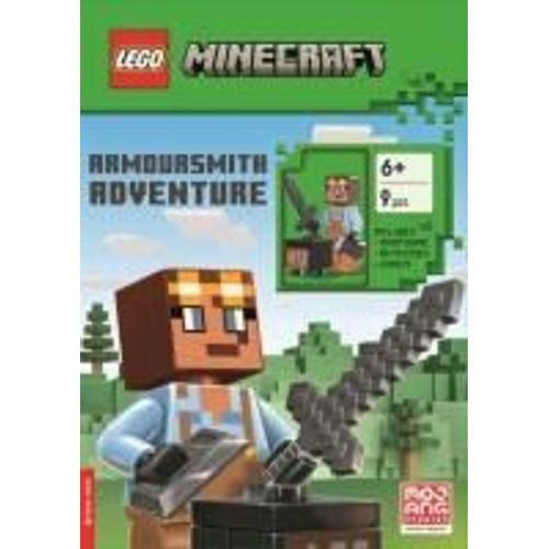 Lego? Minecraft?: Armoursmith Adventure Activity Book (With Armoursmith Minifigure And Accessories)    Format Reli 