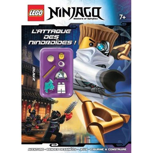 Lego Ninjago Masters Of Spinjitzu - L'attaque Des Nindrodes !   de Carabas Editions  Format Broch 