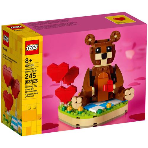 Lego Saisonnier - L'ours Brun De La Saint-Valentin