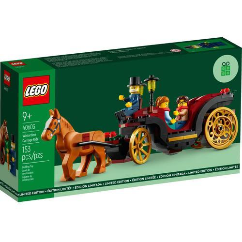 Lego Saisonnier - La Promenade Hivernale En Calche