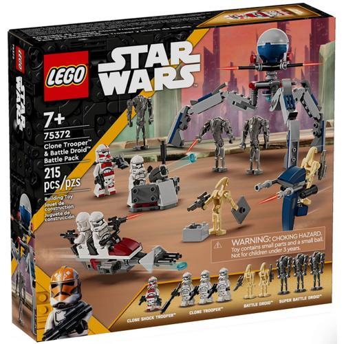 Lego Star Wars - Pack De Combat Des Clone Troopers Et Drodes De Combat