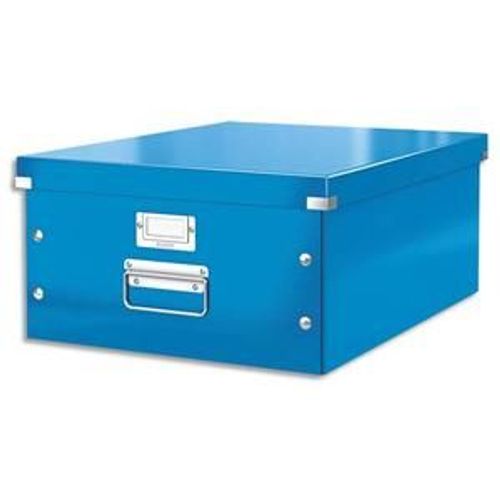 Leitz Bote Click&store L-Box. Format A3 - Dimensions : L36,9xh20xp48,2cm. Coloris Bleu.