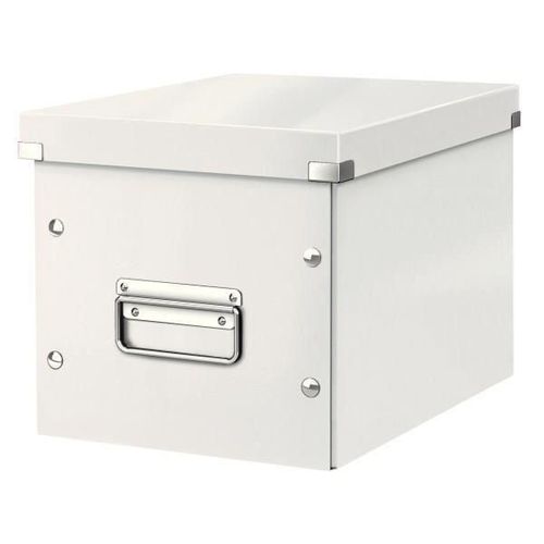 Leitz Click Et Store Cube - Bote De Rangement - M - Blanc