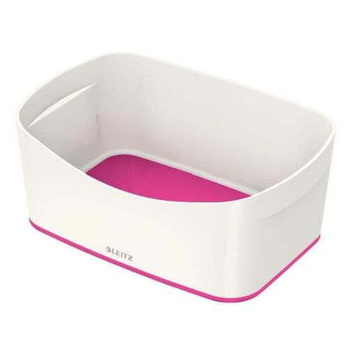 Leitz Mybox - Bac De Rangement - Blanc Et Rose