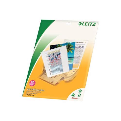 Leitz - 25 - A3 (297 X 420 Mm) Pochettes Plastifies