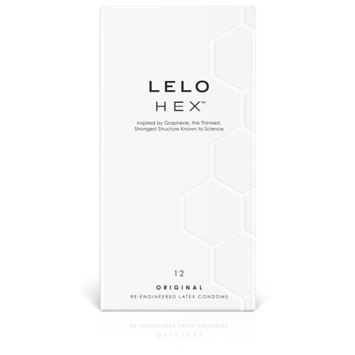 Lelo Hex - Le Prservatif Innovant Avec Une Structure Hexagonale (12 Pack)