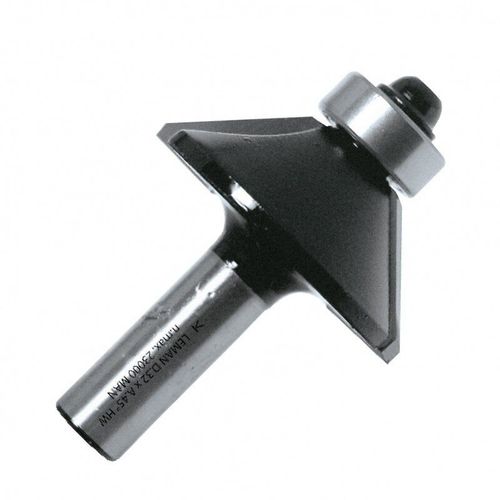 Leman - Mche  Chanfreiner + Guide D.32 X 12 Mm Queue 8 Mm