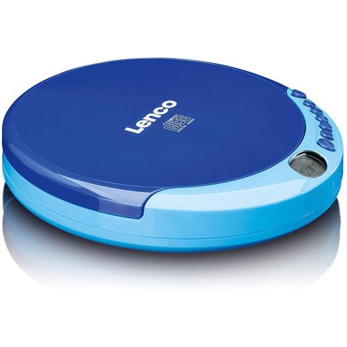 Lenco CD-011 Lecteur CD Portable Bleu