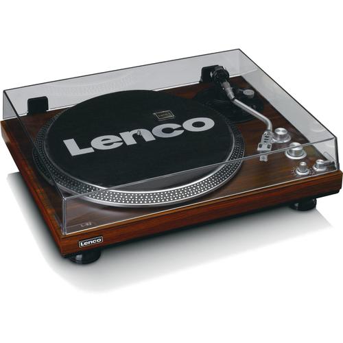 Lenco L-92WA Walnut platine vinyle avec cellule MMC