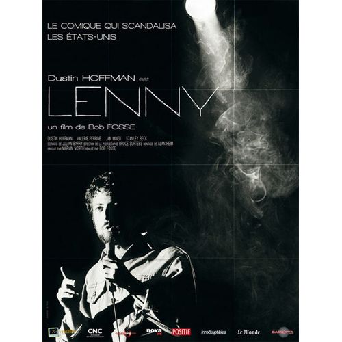 Lenny - Vritable Affiche De Cinma Plie  - Format 120x160 Cm - De Bob Fosse Avec Dustin Hoffman, Valerie Perrine, Jan Miner, Stanley Beck, Frankie Man, Rashel Novikoff - 1975 Redition 2010
