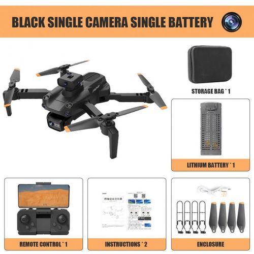 Lenovo-Drone D'vitement D'obstacles,Jouet Quadrirotor Rc Pliant Sans Balais,4 Axes,Wifi Professionnel Fpv,4k Esc,Gd89 Pr,Choix - Type Black 1camera 1b
