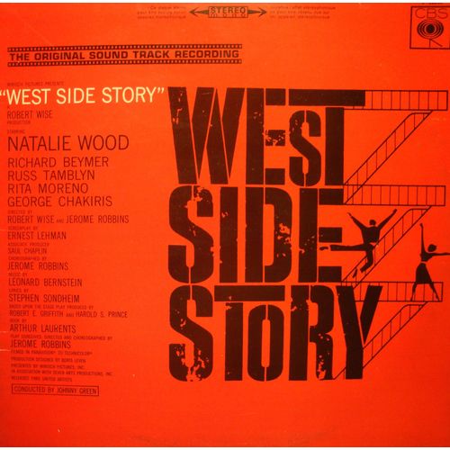Leonard Bernstein West Side Story Bo Robert Wise Lp Cbs - Leonard Bernstein