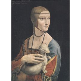 Leonard De Vinci La Dame A L Hermine 14 Carte Postale Grand Format Rakuten