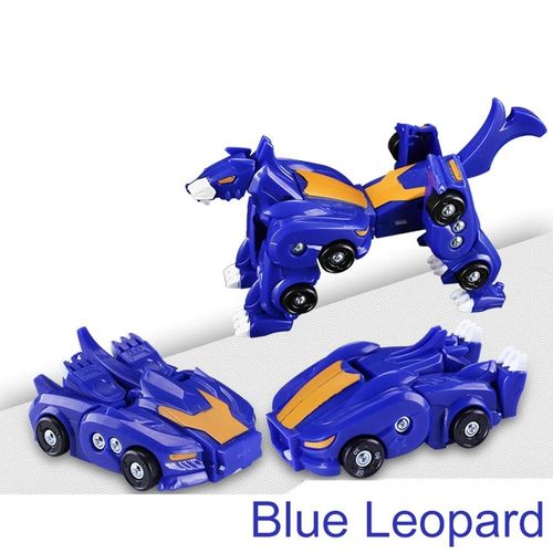 Lopard bleu - Hello Carbot licorne Mirinae Prime unit srie Transformation Action Figure Robot vhicule voiture jouet maison ornements