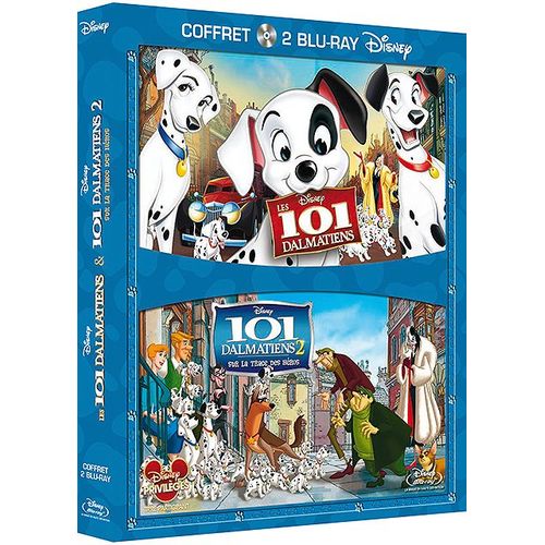 Les 101 Dalmatiens + 101 Dalmatiens 2 : Sur La Trace Des Hros - Blu-Ray
