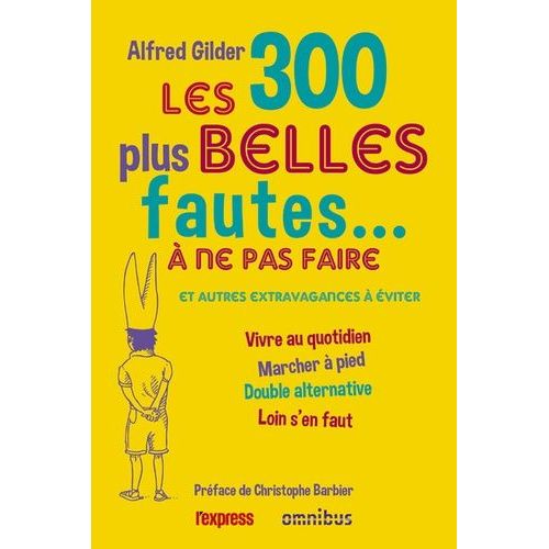 Les 300 Plus Belles Fautes -  Ne Pas Faire - Et Autres Extravagances  viter    Format Grand Format 