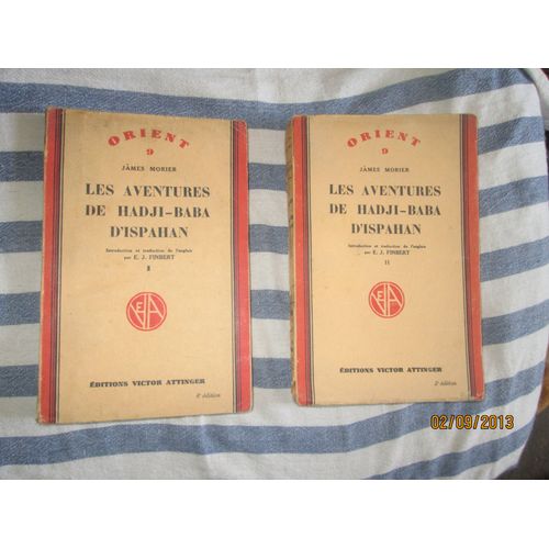 Les Aventures De Hadji Baba D'ispahan.   de james morier 