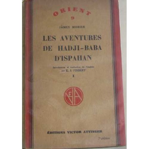 Les Aventures De Hadji-Baba D'ispahan Tome I   de james morier  Format Broch 