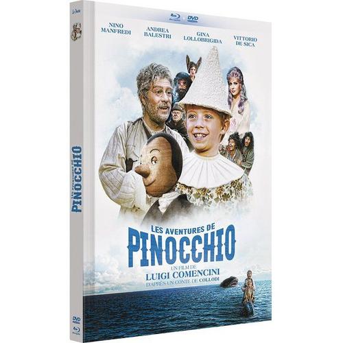 Les Aventures De Pinocchio - dition Mediabook Collector Blu-Ray + Dvd + Livret de Luigi Comencini