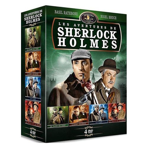 Les Aventures De Sherlock Holmes : La Dame En Vert + L'arme Secrte + La Clef + Le Train De La Mort - Pack