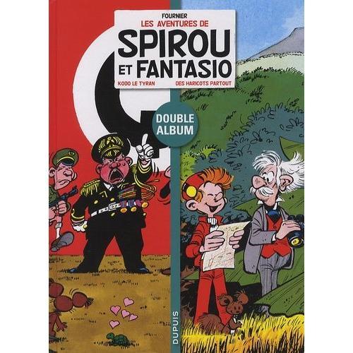 Les Aventures De Spirou Et Fantasio - Tome 28, Kodo Le Tyran - Tome 29, Des Haricots Partout   de Fournier  Format Album 