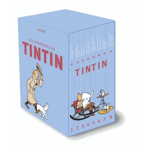 Les Aventures De Tintin Intgrale - Coffret En 8 Volumes   de Herg  Format Coffret 
