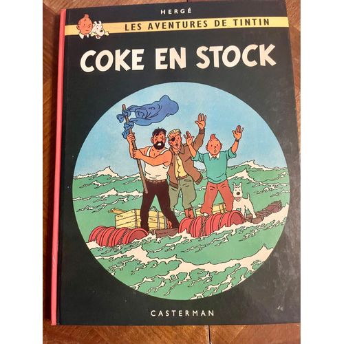 Les Aventures De Tintin, Coke En Stock, 1967 Cote Officielle    