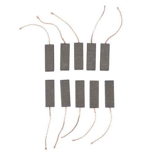 Les balais de carbone AD-10Pcs de moteur de balais pour le type tambour de Siemens partie la machine  laver 5X13.5X40mm
