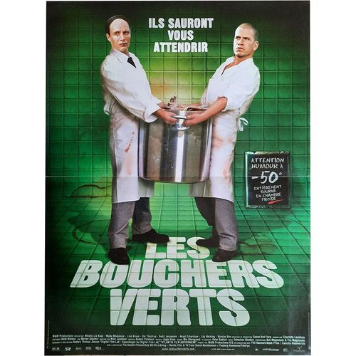 Les Bouchers Verts (De Gronne Slagtere) - Vritable Affiche De Cinma - Format 40x60 Cm - De Anders Thomas Jensen Avec Nikolaj Lie Kaas, Mads Mikkelsen - Anne 2003