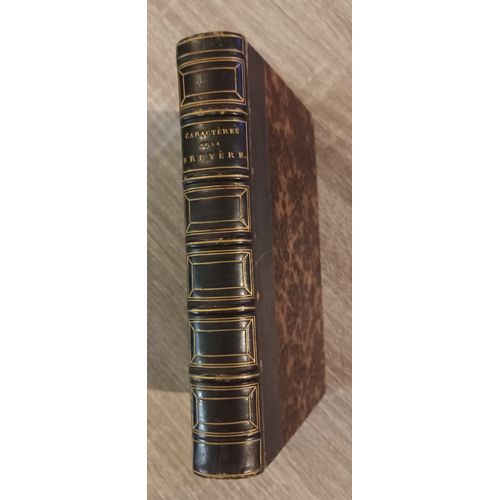 Les Caractres De Thophraste (Traduits Du Grec) Avec Les Caractres Ou Les Moeurs De Ce Sicle Par La Bruyre / Chez Lefrve diteur  Paris 1844 Bien Reli Xixe   de La Bruyre 