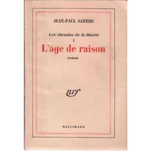 Les chemins de la liberte 1 / l'age de raison Rakuten Les chemins de la liberte 1 / l'age de raison Rakuten