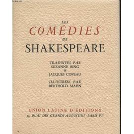 Les Comedies De Shakespeare Peines D Amour Perdues Les Deux Gentilshommes De Verone Rakuten