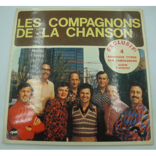 Les Compagnons De La Chanson - Le Vent D'un Nouveau Monde/La Source De Vie 2 X Ep 1973 Sonopresse - Les Compagnons De La Chanson