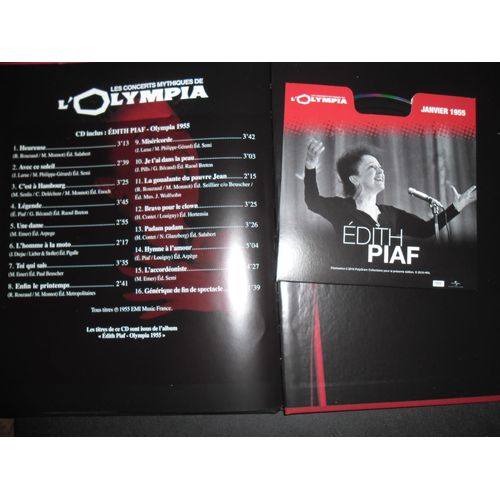 Les Concerts Mythiques De L'olympia Edith Piaf - Edith Piaf
