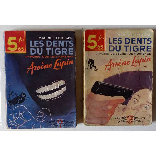 Les Dents Du Tigre [Complet En 2 Parties] (Collection 'le Point D'interrogation (Collection De Romans D'aventures)' N14-16)   