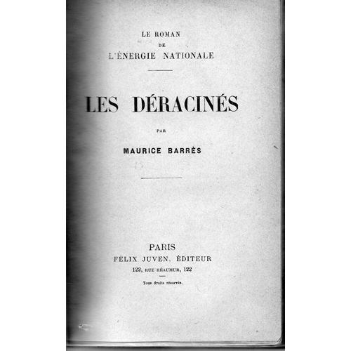 Les Dracins M.Barres   