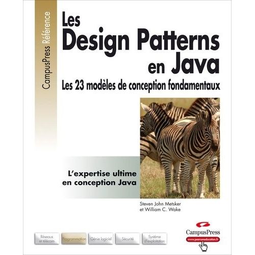 Les Design Patterns En Java - Les 23 Modles De Conception Fondamentaux   de Wake William-C  Format Broch 