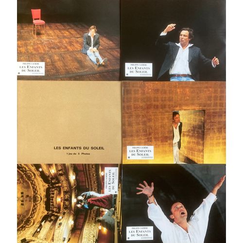 Les Enfants Du Soleil - Bernard Dartigues, 1995 - Avec Philippe Caubre - Jeu De 5 Photos D'exploitation En Salle - Format A4 Env