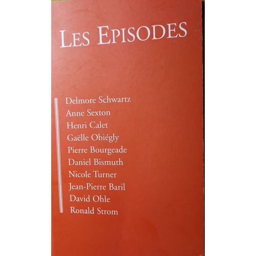 Les pisodes Revue Littraire N 13 ( Avril 2002)   